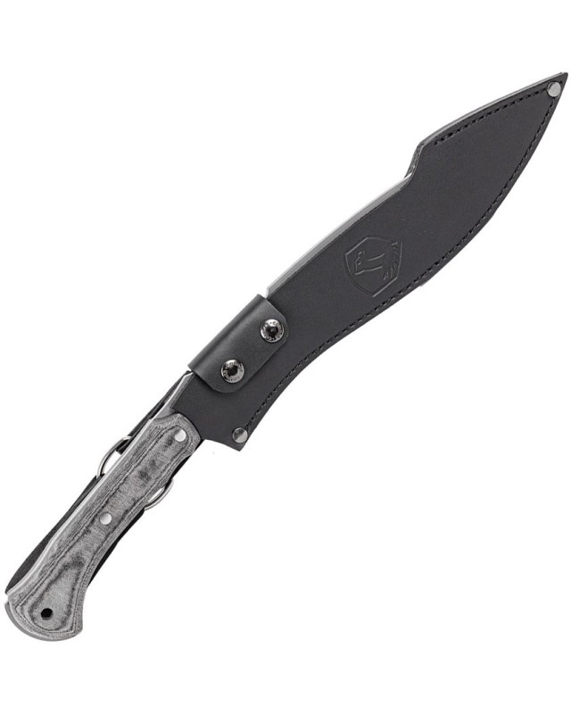 CONDOR K-Night Kukri 1075HC high carbon steel blasted finish black canva handle