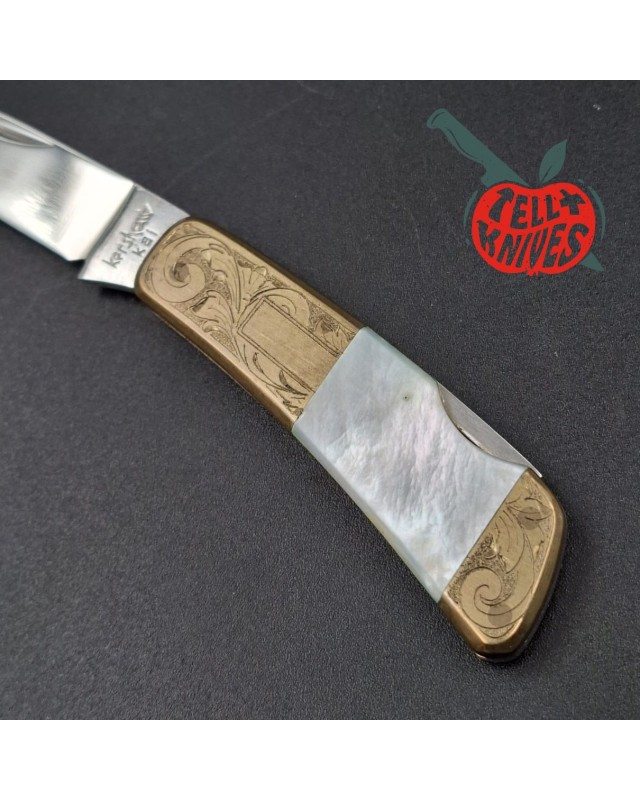 Kershaw 5300 Gentleman Scroll Pearl – AUS-6 – Seki Japan