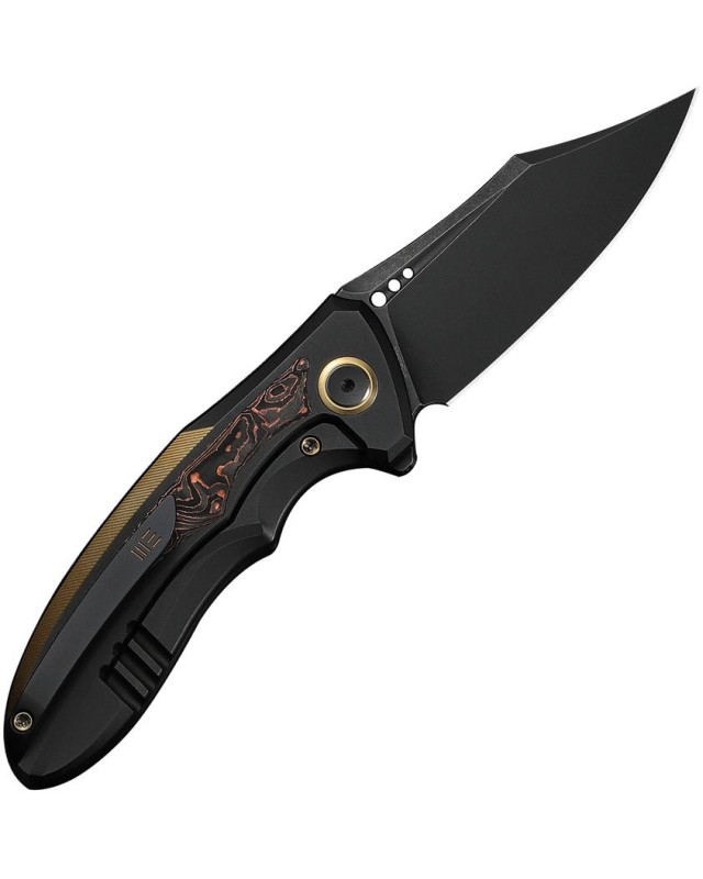 WE Knife Varg WE25074-1 – MagnaCut – Titanium & Copper Foil Carbon Fiber