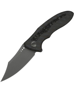 WE Knife Varg WE25074-3 – MagnaCut – Titanium flammé et rose carbone
