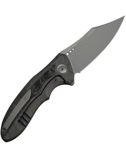 WE Knife Varg WE25074-3 – MagnaCut – Titanium flammé et rose carbone
