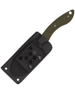 Spyderco Stok Drop Point 8Cr13MoV stainless steel blade OD green G10 handle