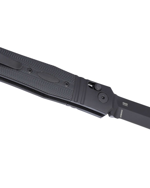 CRKT Redemption Crossbar Lock MagnaCut steel black finish blade Ken Onion Design