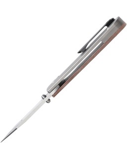 Kansept Superhawk Pocket Knife  CPM S35VN Steel Black Anodised Titanium Handle