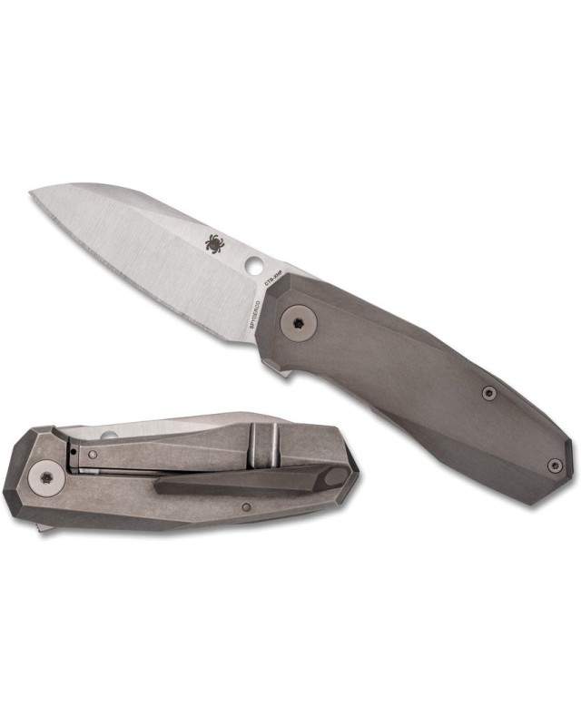 Spyderco Techno 3 Reeve Integral Lock C158TIP3 – CTS-XHP et titane – Marcin Slysz