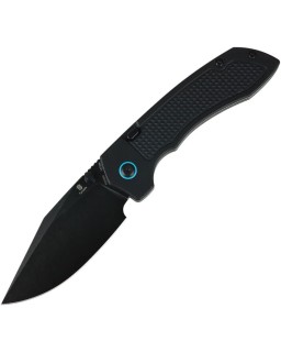 Tenable Entity  – lame 14C28N Blackwash et manche G10 noir
