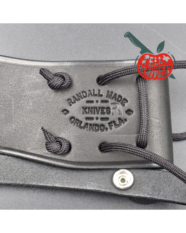 Randall Made Knives Model 14 7.5 CDT Attack – lame acier inoxydable, manche micarta noir et garde en laiton