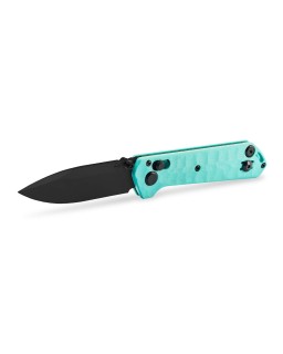 Böker Plus 2026 Annual Dealer Knife Limited Edition 1000pces Nitro-V steel black finish Teal G10 handle Burnley Design