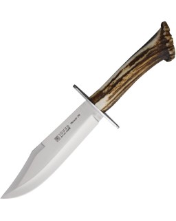 Joker Bowie 20 CN100 – lame acier MOVA 1.4116 manche en couronne de cerf