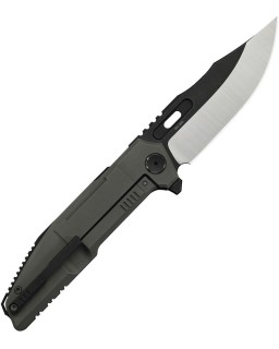 WE Knife Barracks WE25078-1 – M390, titane olive foncé – Édition limitée