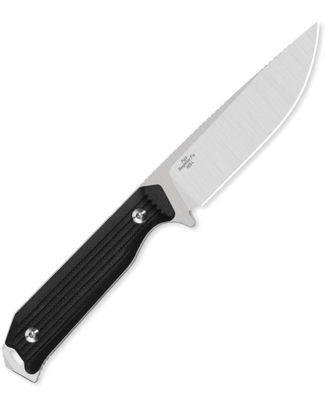 KIZER Begleiter Fix 1045MD2 – lame acier inox AEB‑L manche G10 noir