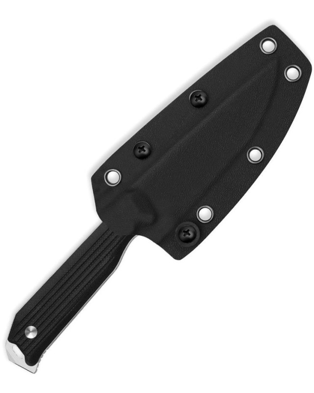 KIZER Begleiter Fix 1045MD2 – lame acier inox AEB‑L manche G10 noir