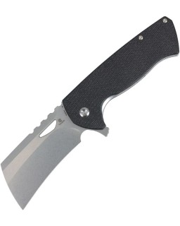 Tenable Leviathan  – Lame acier D2 stonewashed manche micarta noir