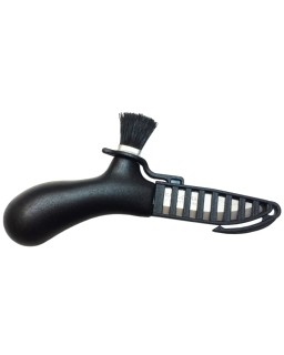 Morakniv Karl-Johan Mushroom Knife (S) – Couteau à champignons en acier 12C27 avec brosse