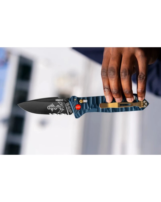 TB Outdoor C.A.C. Tradition Marine nationale MN400 – Nitrox PVD bleu, édition limitée à 400 exemplaires