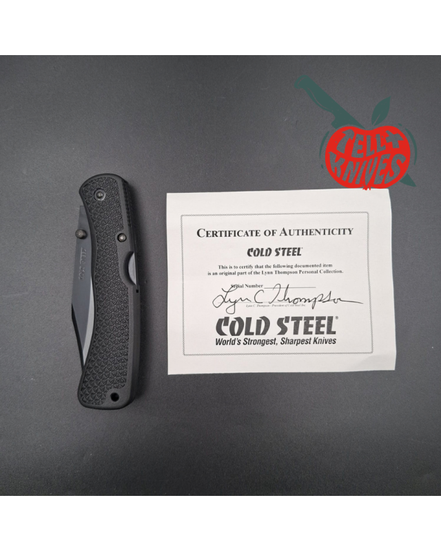 Cold Steel Voyager Full Black Made in Japan – Collection personnelle Lynn Thompson