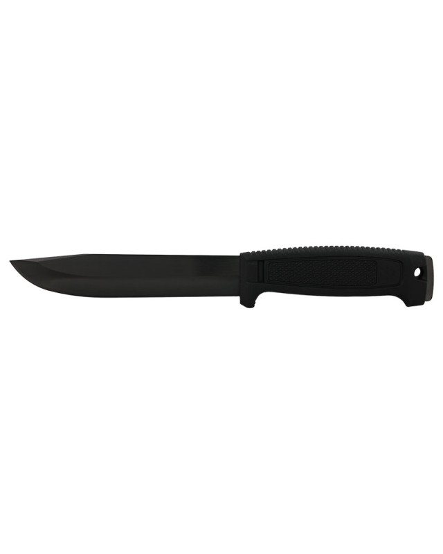 Morakniv Mörkret (S) – Couteau de survie full tang acier carbone C100Cr6 DLC noir manche polypropylène