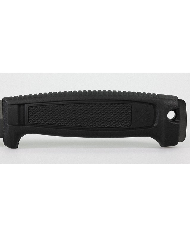 Morakniv Mörkret (S) – Couteau de survie full tang acier carbone C100Cr6 DLC noir manche polypropylène