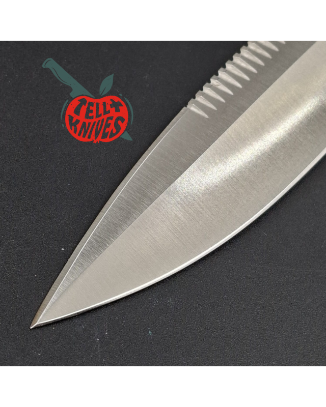 Al Mar SERE IV 3004 SF – Acier inoxydable, manche Micarta – Seki Japan – État neuf avec boîte