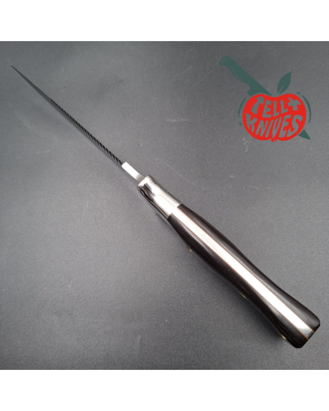 Al Mar SERE IV 3004 SF – Acier inoxydable, manche Micarta – Seki Japan – État neuf avec boîte