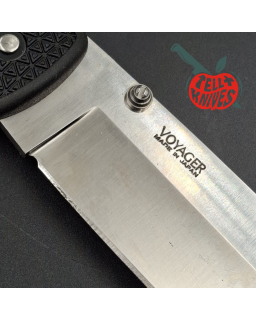 Cold Steel Voyager XL Made in Japan – Lame satinée – Collection personnelle de Lynn Thompson