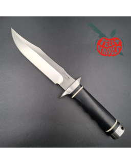 SOG Trident 2.0 Split Bullet Logo – lame acier AUS-8 manche Micarta noir – Made in Taiwan