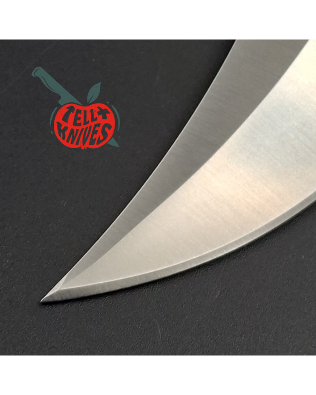 SOG Trident 2.0 Split Bullet Logo – lame acier AUS-8 manche Micarta noir – Made in Taiwan