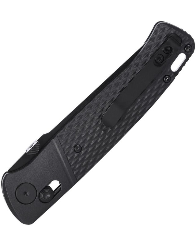 CRKT Counterpar Crossbar Lock K431KKP – lame Tanto acier D2 black oxide manche GRN noir