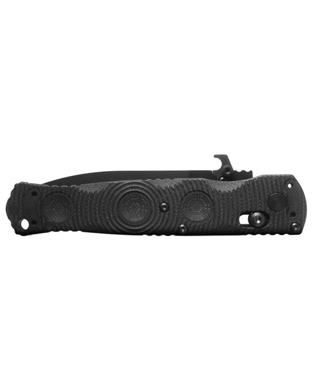 Benchmade Mini SOCP 393SBK – lame acier CPM-S30V Cerakote noir manche G10 noir AXIS Lock