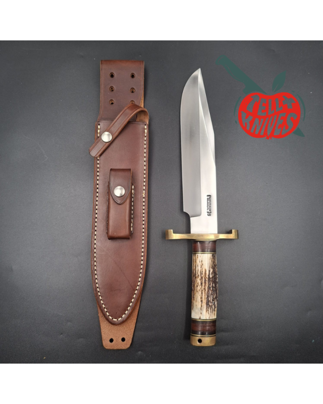 Randall Made Knives Model 12-9 Sportsman’s Bowie – Model 14 Grind – lame acier inox forgé manche Model 25