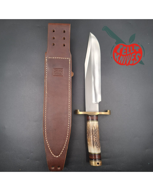 Randall Made Knives Model 12-9 Sportsman’s Bowie – Model 14 Grind – lame acier inox forgé manche Model 25