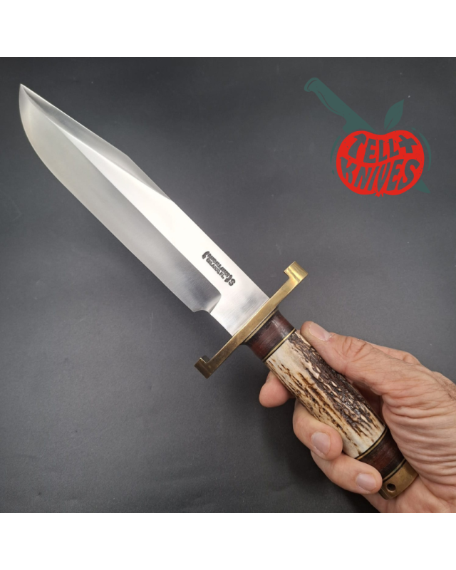 Randall Made Knives Model 12-9 Sportsman’s Bowie – Model 14 Grind – lame acier inox forgé manche Model 25