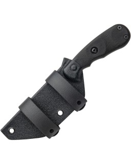 TOPS RPG Road Pup Goyo – Acier carbone 1095 Tungsten Cerakote manche G10 noir – RPG-01