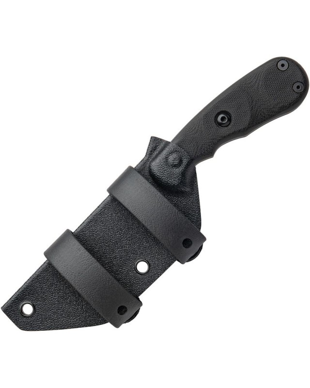 TOPS RPG Road Pup Goyo – Acier carbone 1095 Tungsten Cerakote manche G10 noir – RPG-01