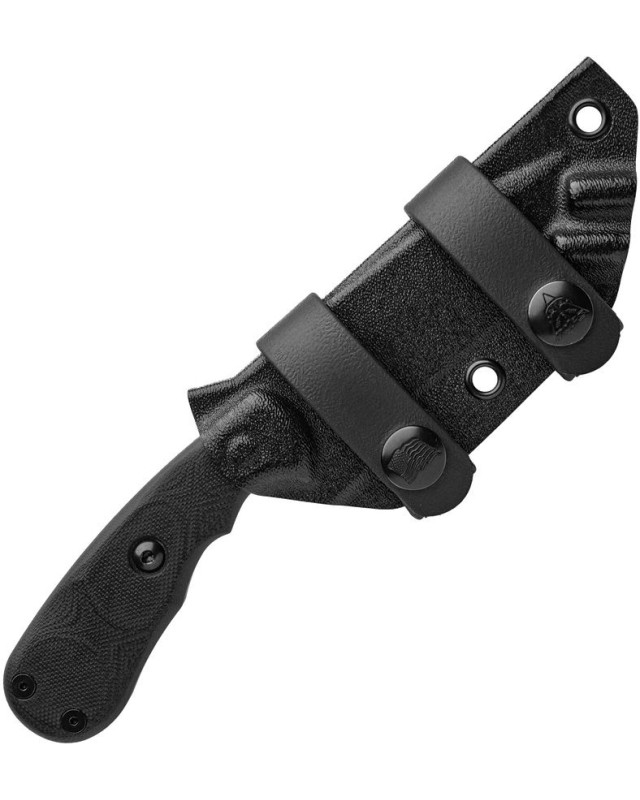 TOPS RPG Road Pup Goyo – Acier carbone 1095 Tungsten Cerakote manche G10 noir – RPG-01