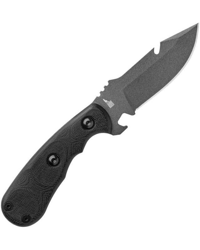 TOPS RPG Road Pup Goyo – Acier carbone 1095 Tungsten Cerakote manche G10 noir – RPG-01