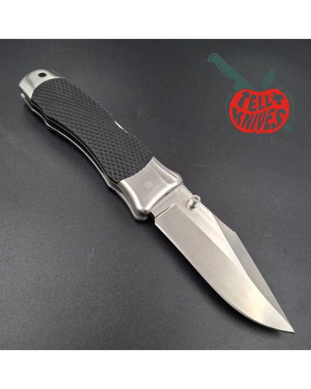 SOG Tomcat II S94 – lame acier AUS-6 manche Kraton noir – Seki Japan – État neuf avec boîte et étui