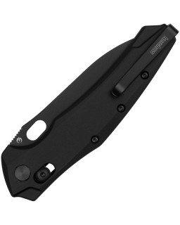 Kershaw Bareknuckle DuraLock Black – Lame acier CPM MagnaCut PVD noir manche aluminium noir – 6777BLK
