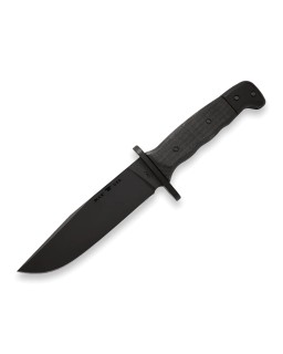 Buck 124 Frontiersman Sport – Stealth Run 015 – Acier CRU-WEAR Cerakote noir – manche Micarta noir – Édition limitée
