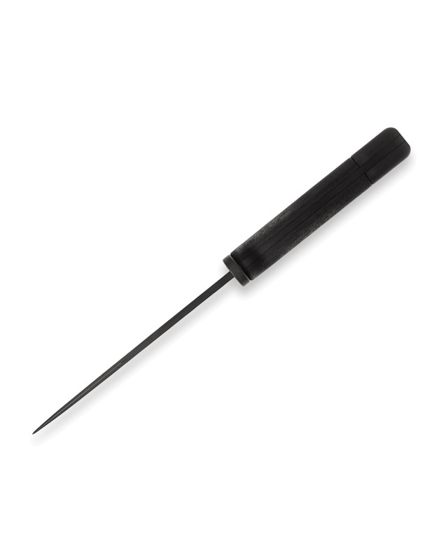 Buck 124 Frontiersman Sport – Stealth Run 015 – Acier CRU-WEAR Cerakote noir – manche Micarta noir – Édition limitée