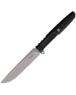 Extrema Ratio Vipera fixed blade Nitrogen steel stonewash finish black Forprene handle black nylon sheath