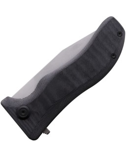 North Mountain Blade Lucky Dog 25243V CPM-3V carbon steel Linerlock black canva micarta handle