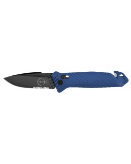 TB Outdoor CAC Marine Nationale 4 fonctions acier Nitrox lame PVD noir manche PA6 bleu