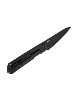 CRKT Straight Folding Knife D2 Steel Stainless Handle