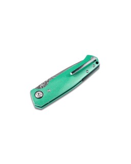 Boker Solingen 1969 Mustang Mach 1 Damast blade aluminium handle