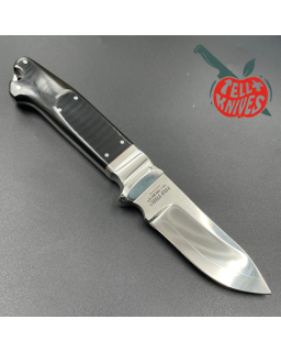 Cold Steel Pendleton Custom Classic Fixed Blade Knife VG-1 SAN MAI black micarta handle brown leather sheath