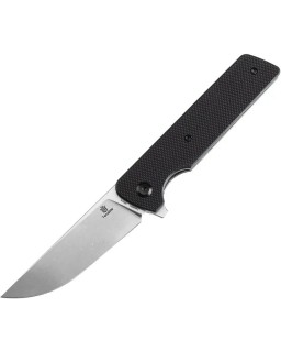 Tenable Anomaly Folding Knife Black G10 Handle stonewashed Nitro V steel Blade linerlock
