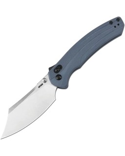 Artisan Cutlery Simoon AR-RPM9 steel stonewash finish cleaver blade Recoil Lock V2 Blue G10 handle