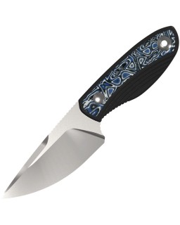 Kizer Finch 1134A3 – lame acier AEB-L satiné manche G10 et Micarta Vortex
