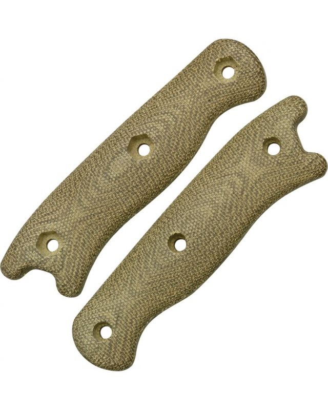 Short Drop Point Micarta Handles
